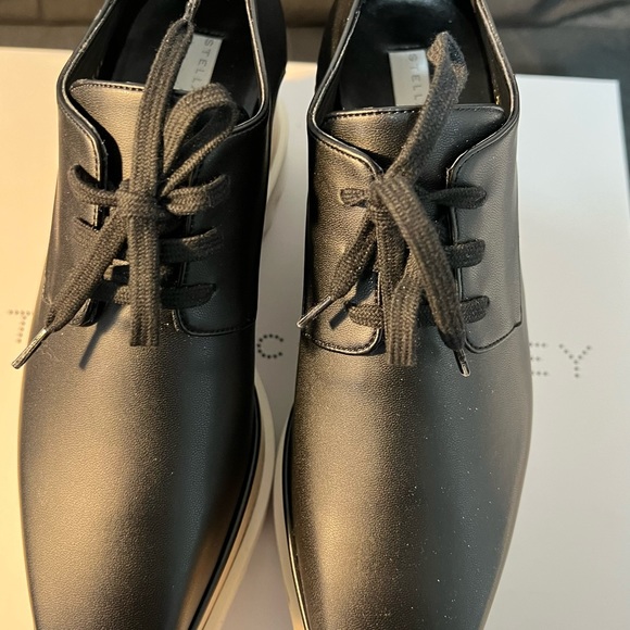 Stella McCartney Elyse Lace Up Platforms - Picture 2 of 16